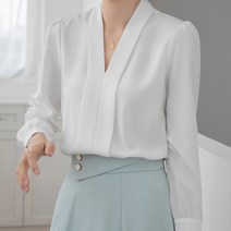어썸풀 샤론느 브이 블라우스