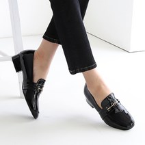 멜팅나인 여성용 골드체인 로퍼 LP30056