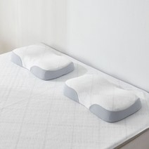 까르마 스노우셀 메모리폼 구름베개 2p 세트, 화이트