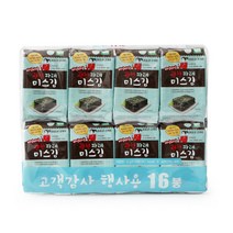 광천 파래 미스김 16p, 1개, 4g