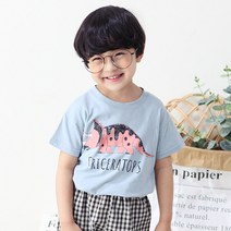 초코몽 아동용 쥬쥬 라운드 티셔츠