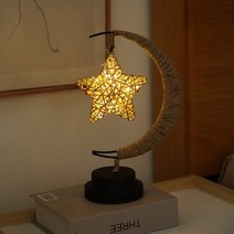 어썸리브 LED 로프 무드등 건전지 + USB 타입, 06 따뜻한 빛 로프 별