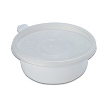 생활엔 반찬죽용기 125파이 소 250ml 뚜껑 별매, 50개입, 1개