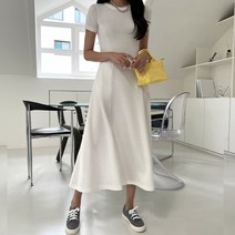 시크폭스 여성용 히우트 플레어 롱원피스