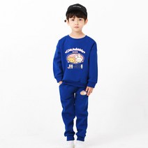 키즈크루 아동용 아기토끼 기모 상하의세트