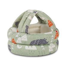 아이끌레 유아 안전 머리보호대 가드형, 1개, 그린