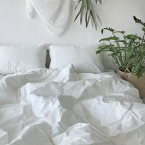 누블 사각사각 고밀도 순면 핀탁 간절기 차렵이불