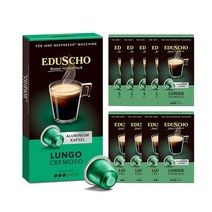 치보 에두소 룽고 크레모소 네스프레소 호환 캡슐커피 10p, 55g, 10개