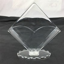 몬드스팟 아크릴 투명 테이블 냅킨 꽂이, 2개