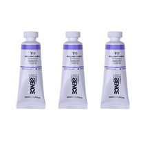 신한에쎈스 아크릴 컬러 물감 Tube A 시리즈 브릴리언트 퍼플 3p, 1색, 50ml