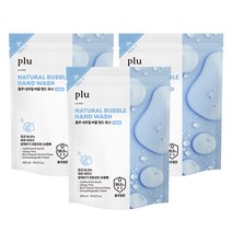 플루 내추럴 버블 핸드워시 리필 플로럴향, 450ml, 3개
