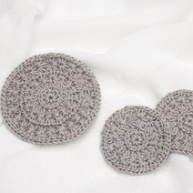 하울링 슬로우모먼츠 린넨 컵받침 + 냄비받침 만들기 키트, 1세트, 소이밀크