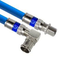 마하링크 고급형 RF 안테나 5C 꺾임 연장 동축 케이블, MLZ-RLAB050(블루)