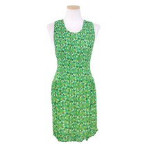 해피툴 뮤즈플라워 주름앞치마, 그린, 1개