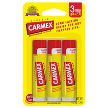 카멕스 모이스처라이징 클래식스틱 립밤 4.25g, 3개, 클래식