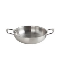세븐키친 인덕션 스텐 양수 전골냄비, 22cm