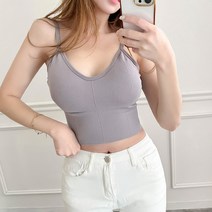 소이다 여성용 캡나시 심플브라탑