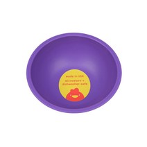 롤라랜드 전자레인지 사용 유아 보울, 퍼플, 1개