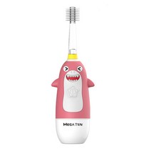 메가텐 키즈소닉 캐릭터시리즈 음파 전동칫솔 기본형 상어, MB-KS6208SH