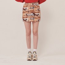 더센토르 MONICA JACQUARD MINI SKIRT TC21AWSK03