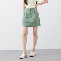 턱디테일 미니스커트
