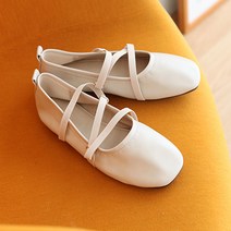 파이 여성용 밴딩 플랫슈즈 2.5cm P039