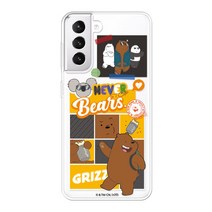 코쿼드 위 베어 베어스 포토 앨범 클리어 휴대폰 케이스