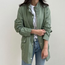 여성용 캐주얼 야상 점퍼 기본 #66254