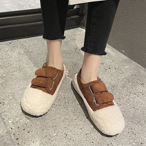 콤마슈 여성용 티스 벨크로 퍼 슈즈 TS5959