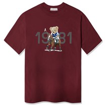 일루소 남성용 스탠다드 1981 베어 반팔 티셔츠
