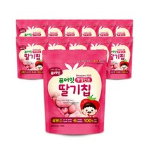 퓨어잇 동결건조 딸기칩, 12개, 딸기