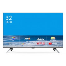더함 FHD QLED 구글 OS TV, 81cm (32인치), NA321QLED, 스탠드형, 고객직접설치
