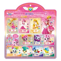 캐치티니핑 반짝반짝 매직매치 스타터세트3 티니핑 카드, 혼합색상