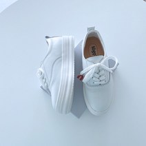 가죽 통굽 스니커즈 슬립온