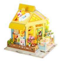 아디코 DIY 미니어처 하우스 밀크티 하우스, 혼합색상