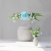 그리움 한가득 납골당리스 + 부착식화병, 블루(화병)