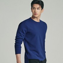 업클라스 남성용 맨즈 라운드 긴팔 티셔츠 a09
