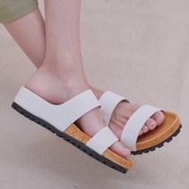 플랙슈 여성용 투스트랩 발등 슬리퍼 3cm