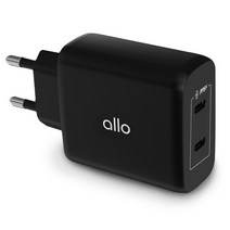 알로코리아 USB PD PPS C타입 멀티 초고속 충전기 45W UC245PD, 1개, 블랙