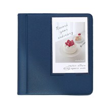 폴라로이드 앨범 미니 M 인스탁스 미니, NAVY, 1개
