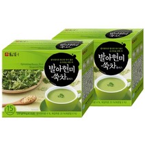 담터 발아현미 쑥차 플러스, 15g, 30개
