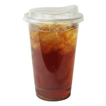 아이엔피 PET 아이스컵 바디 + 드링킹 리드 세트 92mm, 480ml, 50개