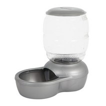 펫메이트 리플랜디시 급식기 0.9kg, 펄실버그레이, 1개