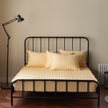 패브릭아트 순면 원단 패드, 크림 옐로우