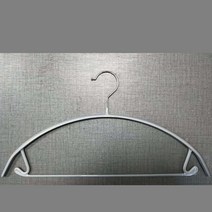 프랑온드 논슬립 가정용 플라스틱 반원 옷걸이 ONE SIZE, 그레이, 30개입