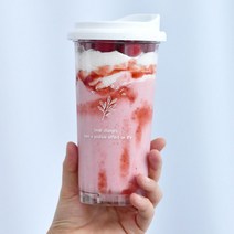 미플래닛 리프 리유저블 텀블러컵 2p, 473ml, 투명