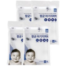 네이쳐러브메레 유아용 지퍼백 6p, 4개