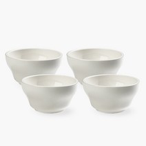 시라쿠스 뉴욕 백지 대접, 화이트, 4개