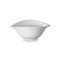 깊은 웨이브볼 20.5 x 17 x 8.5 cm, 화이트, 1개