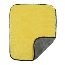 굿즈인홈 2 in 1 프리미엄 초극세사 양면 세차 타월, 1개